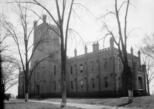 Исторически находки Снимка: Старият Южен университет, Колеж street, Greensboro, окръг Хейл, Алабама, Алабама,