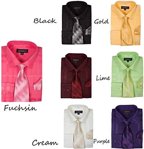 Модно Рокля-риза с Геометричен Модел от George ' s с Тканым Вратовръзка и Носовым шал AH623