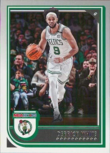 2022-23 Панини Обръчи НБА #6 Дерик Уайт Ню Йорк-Търговска картичка баскетбол Бостън Селтикс в НБА