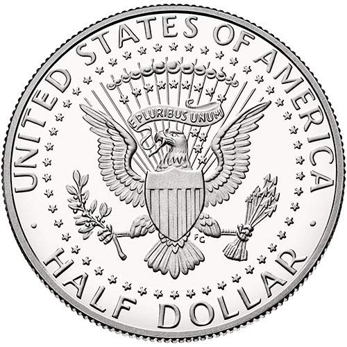 Сребърен пруф 2002 г. Кенеди, Half Dollar Choice, Без да се позовават на Монетния двор на САЩ