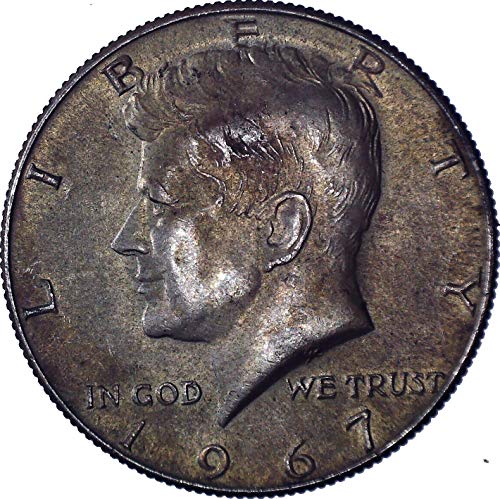 Сребърен Кенеди 1967 Г. Полдоллара 50 цента е Много фина работа