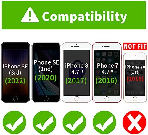 Fyi, калъф за iPhone SE Case 2022 (3-то поколение)/iPhone SE Case 2020 г. (2-ро поколение)/iPhone Case 7/ 8