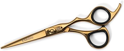 Ножици за гладко рязане MD Eladio 6 за фризьори и Стилисти (Златни)