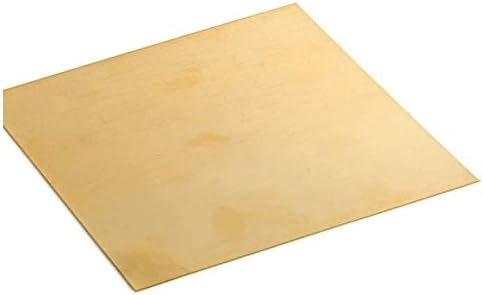 Месинг лист HUILUN Месинг лист Перцизионные Метали Суровини Медни плочи (Размер: 0,5x100x150 мм)