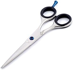 Ultra Shears 5,5 професионални ножици за грижа за домашни любимци с перка в синьо, лъскава полиране