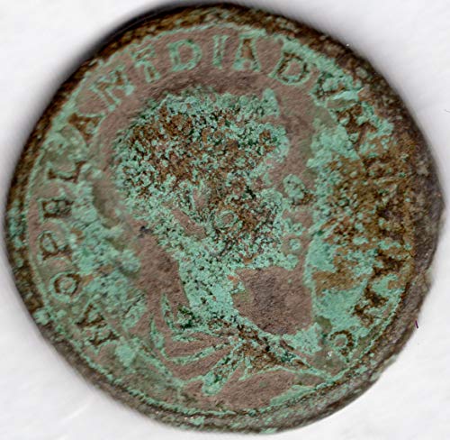 218 BG древнеримская монета на Император Диадуменский AE24 Good NGC