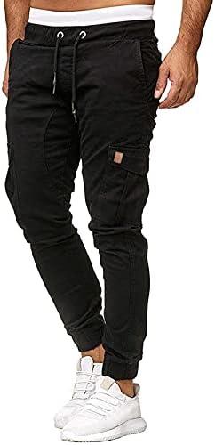 Мъжки Панталони-Карго ZEFOTIM Slim Fit, Ежедневни Удобни Тактически Панталони за отдих, Спортни Туристически