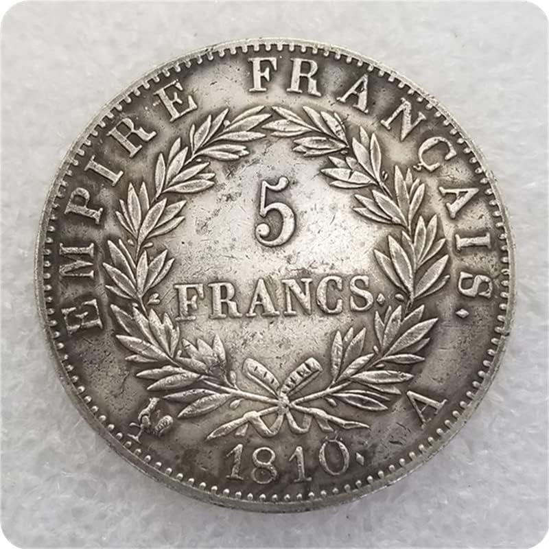 Старинни Занаяти Френски 1807,1810 Възпоменателна Монета Сребърна #2038