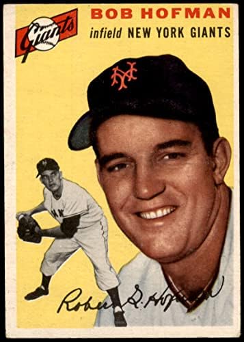 1954 Topps # 99 Боби Хофман Ню Йорк Джайентс (Бейзболна картичка) VG/БИВШ Джайентс