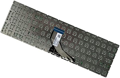 Замяна Клавиатура за преносим компютър Съвместима с HP Pavilion 15-DK 15T-DK TPN-C141, Испанска Подредба, Зелен