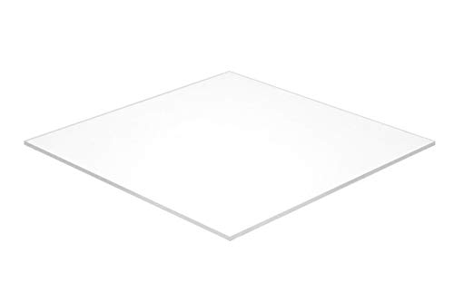Канава лист Falken Design ABS, Бял, 8 x 8 x 1/8