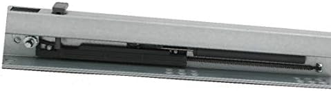 Подпружиненная тиха употреба за чекмеджета X-DREE с дължина 16 см Сребрист на цвят, с плетене на една кука (16