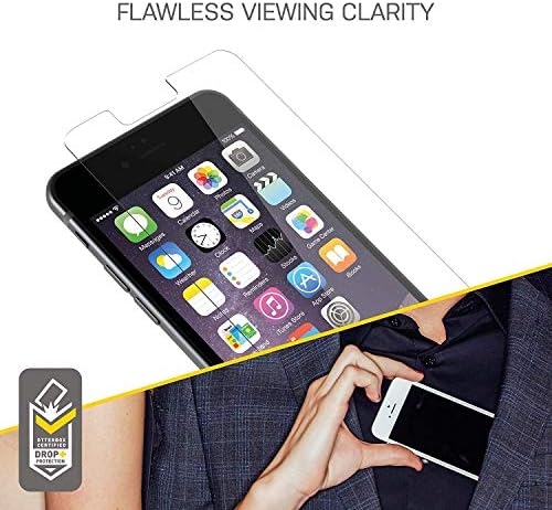 Защитно фолио от закалено стъкло OtterBox, съвместима с Commuter и Symmetry за iPhone 8/7 / 6s /6 - търговия на Дребно опаковка
