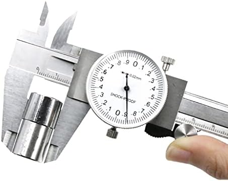 Метричен Калибър Точност Циферблат Штангенциркуль Инструмент за Измерване 0-150 мм Ударопрочная Многофункционална