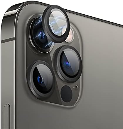 Защитно фолио за обектива на камерата Aniboow, съвместима с iPhone 13 Pro Max 6,7 инча и iPhone 13 Pro 6,1 инча, Защитно фолио за камера от закалено стъкло премиум-клас от алуминиева спл