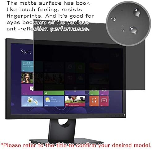Защитно фолио за екрана Synvy Privacy, съвместима със защитни филм за 23-инчов монитор Fujitsu B23T-7 LED [Не