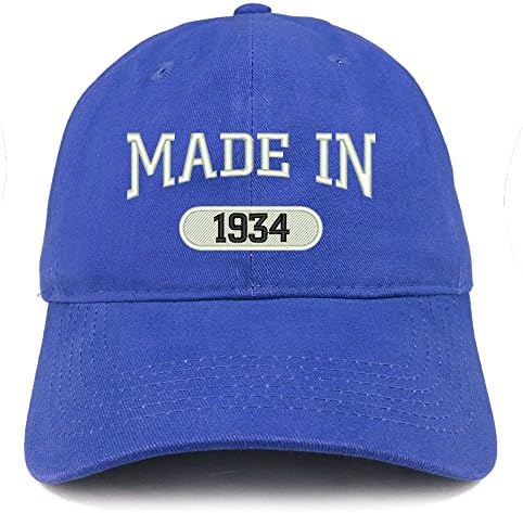 Моден магазин за дрехи, изработени в 1934 година, Бродирани до 89-тата годишнина от Матирана Памучен шапчица
