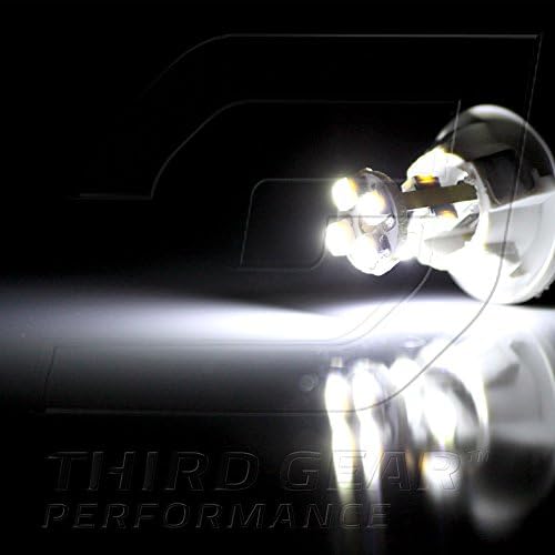 TGP T10 Бял 4 Led SMD Клиновидна крушки за Регистрационен номер Двойка 2010-2013, Съвместима с Nissan Cube