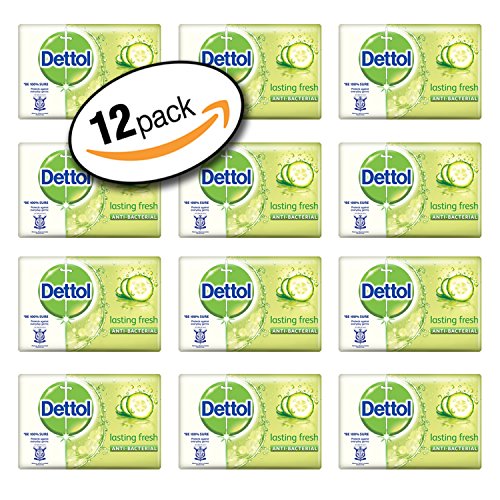 Трайно антибактериален сапун Dettol Fresh Bar 105г (12 опаковки)
