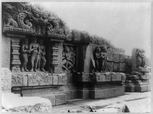 Исторически находки Снимка: Руините на храма, Джокякарта, Джогьякарта, Ява, Индонезия, 1900-1923, Хиндуистки