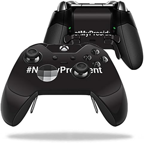 Кожата MightySkins, съвместим с контролера на Microsoft Xbox One Elite - Not My President | Защитен, здрав и