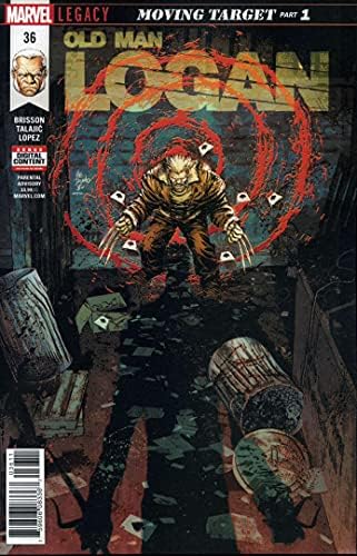 Старецът Логан (2 серия) 36 VF / NM ; Комиксите на Marvel | Върколак Ед Бриссон