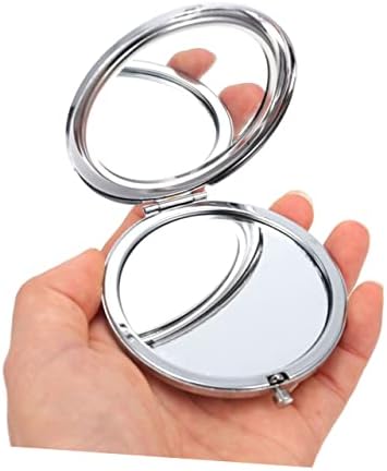 FOMIYES 2 елемента Складное Огледало за Тоалетка Маса, Карманное огледало, Огледало за Чантата си, Винтажное