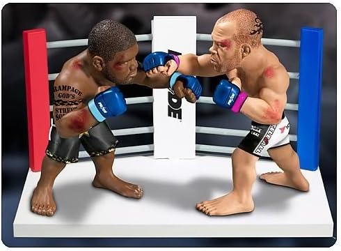 Кръг 5 UFC / PRIDE Срещу серия 1, СПЕЦИАЛНО ИЗДАНИЕ на Фигурки 2Пак Куинтон Рэмпейдж Джаксън Против. Гордостта