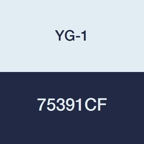 Торцевая слот за груба обработка на YG-1 75391CF HSS, С множество Канали, Голяма дължина мъничета, Дребния стъпка,