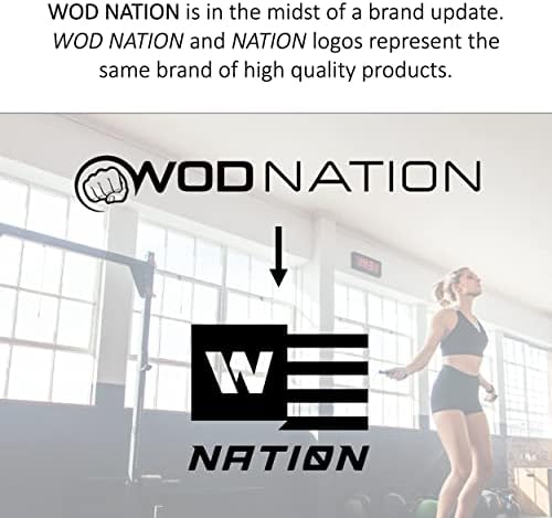 Бандаж за стягане на WOD Nation - Най-добър за стягане, стягане на челюстта, упражнения с эспандерами, стрии,