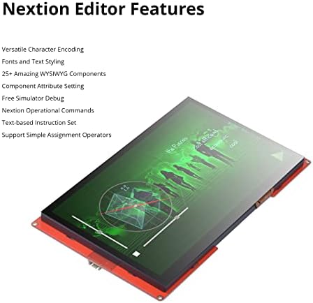 Nextion 10,1 Интелигентен дисплей серия HMI NX1060P101-011C-I с капацитивен LCD TFT сензорен екран 1024 * 600,