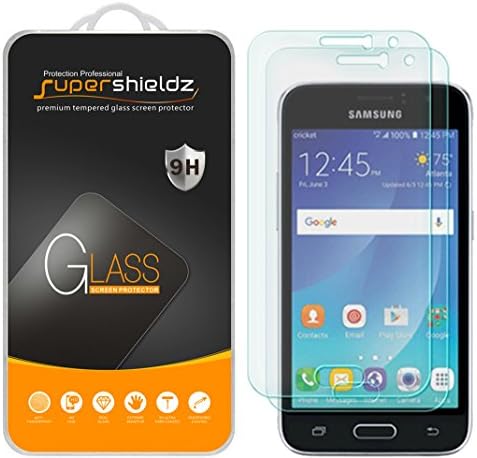 (2 опаковки) Supershieldz Предназначени за Samsung (Galaxy Express 3) Защитен слой от закалено стъкло, не се