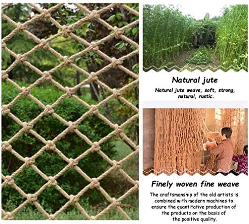 Yuwuxin Многофункционална Веревочная мрежа от естествена растителна пеньковой въжета, Защитна мрежа за вътрешни