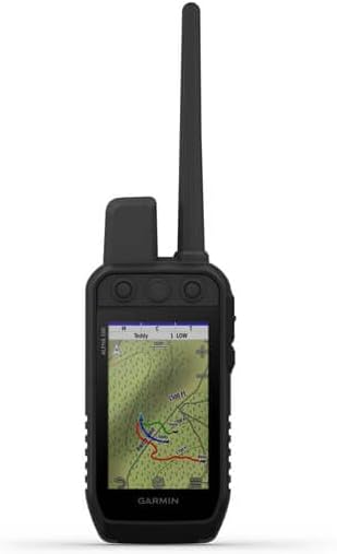 Комплект за преносими устройства Garmin 010-02616-50 Alpha 200 с GPS-ошейником Garmin TT15X и кърпа за почистване