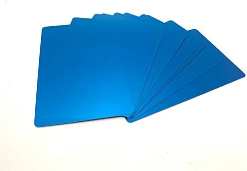 Малайски изделия, Метални Заготовки за визитни картички С лазерно гравирани Алуминиеви Листове на едро с 0,01