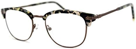 Ей Джей Морган 46134 - Да, сър! Квадратни очила за четене, Tort Multi, 48 мм, 2,50