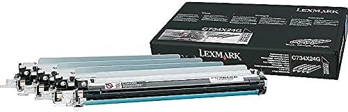 Комплект фотопроводников Lexmark C734x24g, 4 бр./Опаковане. - в търговията на дребно опаковки