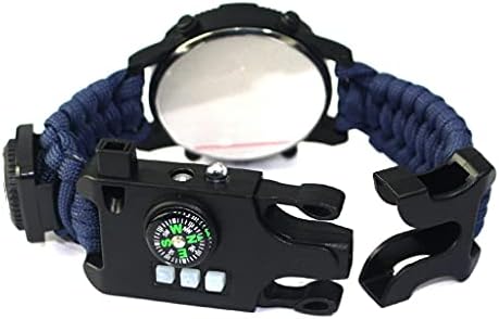 SLNFXC Мъжки Военни Часовник е Водоустойчив Часовник LED Кварцови Часовници Спортни Часовници на Открито Компас
