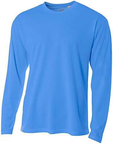 Спортни дрехи формат А4 с дълъг Ръкав За тренировки, Текстурирани риза от Поли-Влагоотводящей Охлаждаща течност