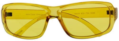 Очила за биоволновой цветотерапия - Слънчеви очила с малки размери - Комплект от 10 цвята