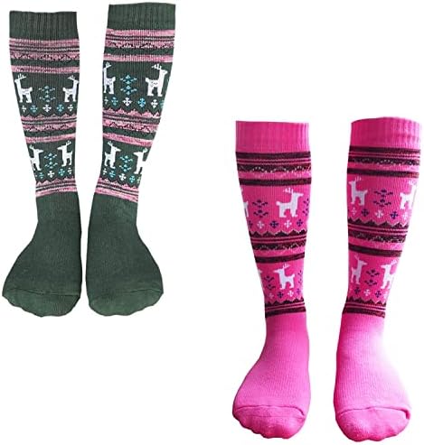 Детски ски чорапи Kalakids, 1 опаковка/3 опаковки, Зимни Чорапи за Сноуборд, Термоноски За Момчета и Момичета,