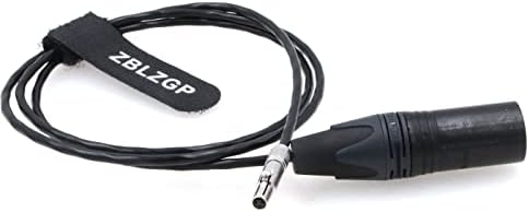 Универсален захранващ кабел ZBLZGP 12 В за монитор Convergent Design Odyssey 7Q с 4-пинов конектор XLR и 3-контактен