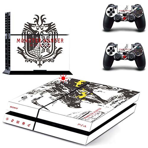 Игра Monster Astella Артемида Хънтър Стикер на кожата PS4 или PS5 За конзолата PlayStation 4 или 5 и 2 Контролери