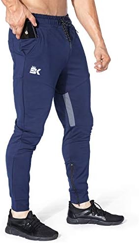 BROKIG Мъжки Спортни Панталони за джогинг от окото на материал в областта на бедрата, Мъжки Ежедневни Спортни