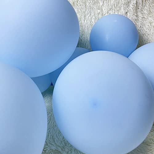 Гадея 60 бр. комплект балони с павлином син и зелен цвят, от 12 см, сини балони-зелени балони, жълти балони