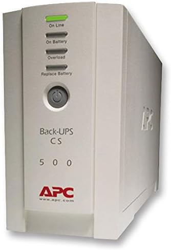 Резервни UPS Apc Cs 500 - 500ва/300 W - пълно натоварване на 2,4 минути - 3 X Iec 320-