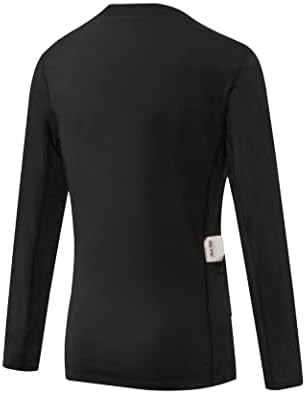 Дамски спортни дрехи Dry Fit от 3 опаковки на хипита с V-образно деколте и Дълъг ръкав