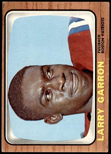 1966 Topps 6 Лари Гаррон Патриотите на Нова Англия (Футболна карта), БИВШ Патриоти Западен Илинойс