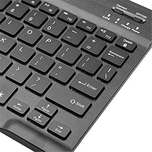 Клавиатурата на BoxWave, съвместими с таблета Oukitel RT2 Orange (10 инча) - Клавиатура SlimKeys Bluetooth -