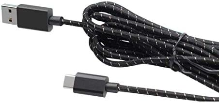 1 x кабел за зареждане Кабел Type-C, Кабел за зареждане, Дата-Кабел за Xbox One Elite Series 2, Контролер Switch